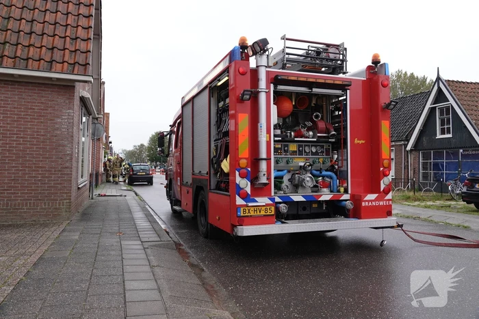 Woningen ontruimd na chemische reactie van carbid