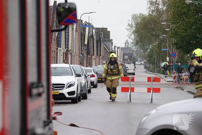 Woningen ontruimd na chemische reactie van carbid