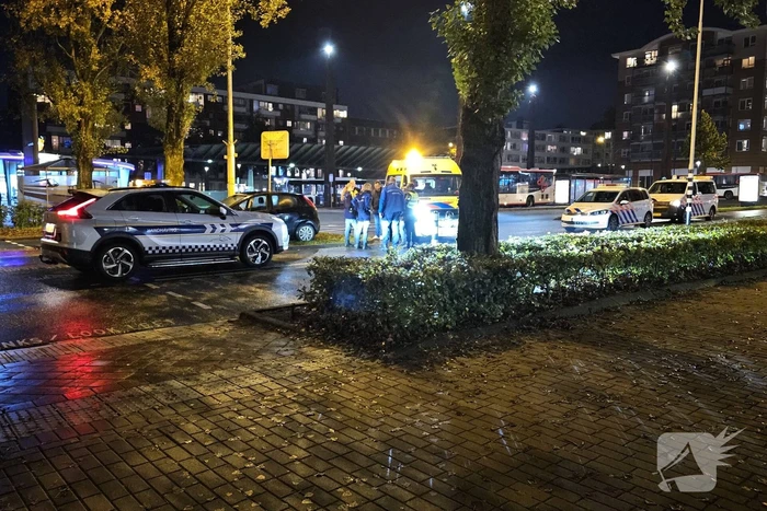 Bestuurder gewond bij botsing tegen boom