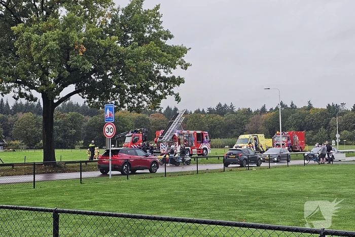 Persoon bekneld bij ernstig eenzijdig ongeval