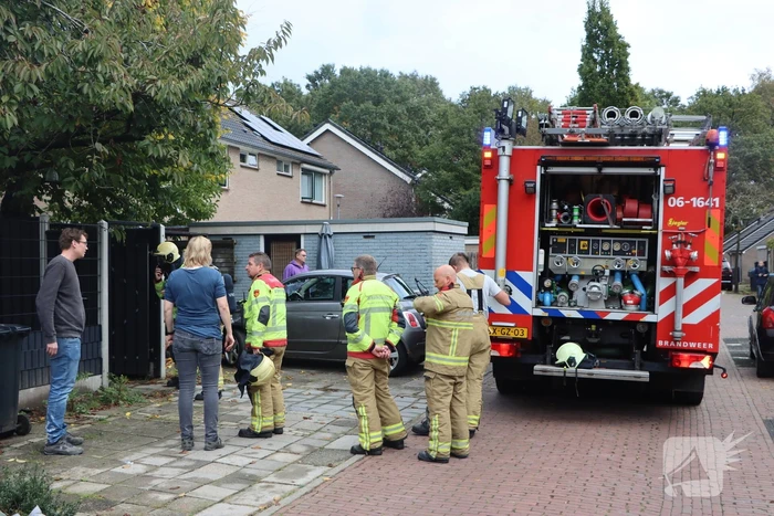Onderzoek naar mogelijke gaslekkage in woning