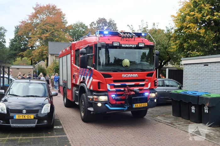 Onderzoek naar mogelijke gaslekkage in woning