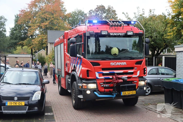 Onderzoek naar mogelijke gaslekkage in woning