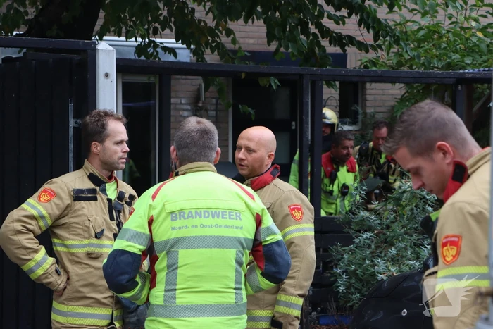 Onderzoek naar mogelijke gaslekkage in woning