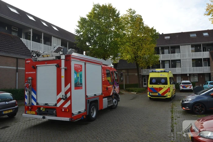 Brandweer en ambulance ingezet voor gaslekkage