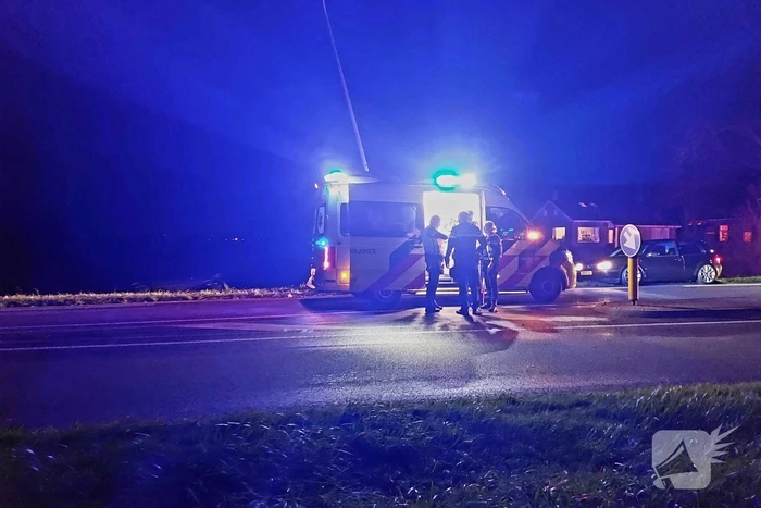 Bestuurder aangehouden na eenzijdig ongeval