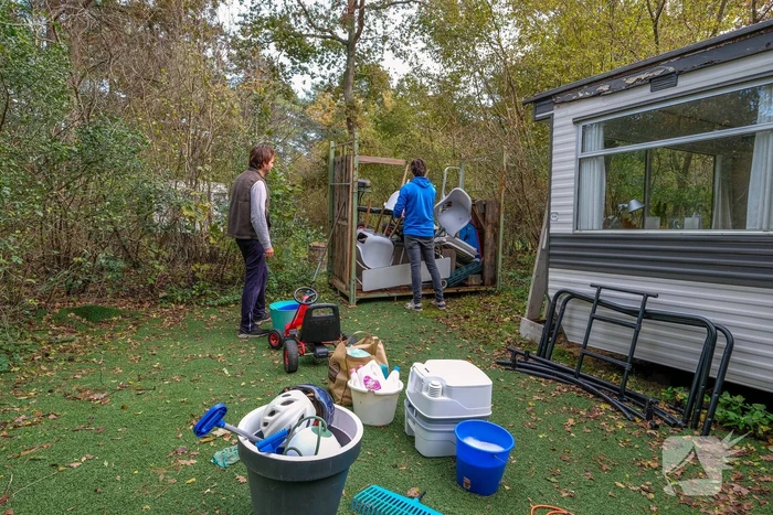 Kampeerseizoen afgelopen op camping bakkum