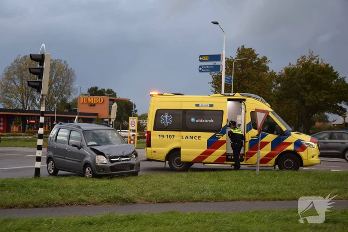 Gewonde bij kop-staartbotsing