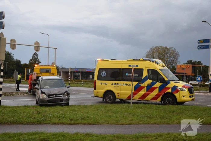 Gewonde bij kop-staartbotsing