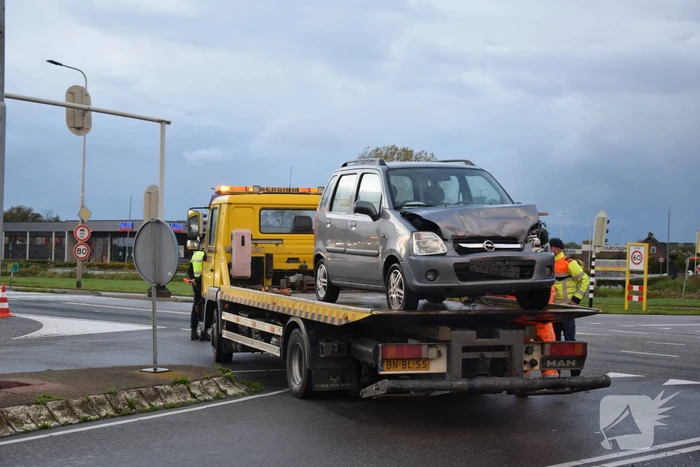 Gewonde bij kop-staartbotsing