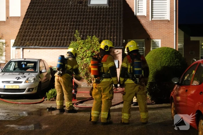 Veel schade door brand op zolder