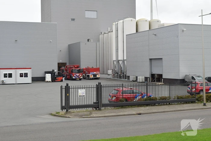 Hulpdiensten groots ingezet voor brand in bedrijfspand