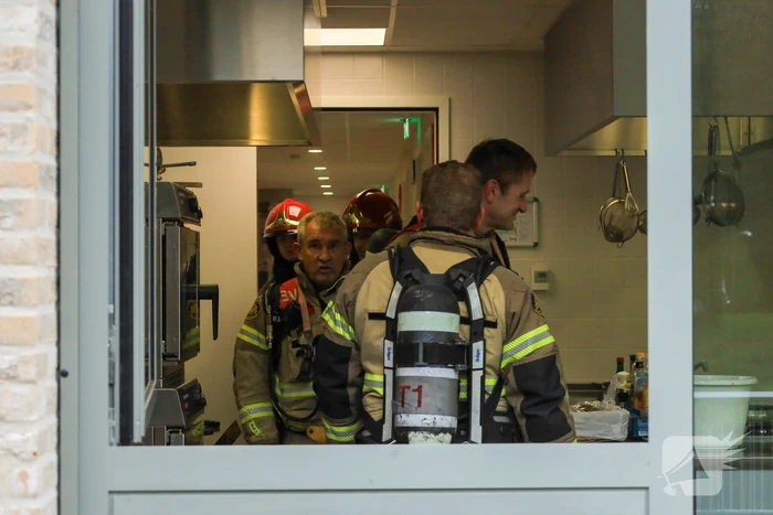 School ontruimd vanwege brand
