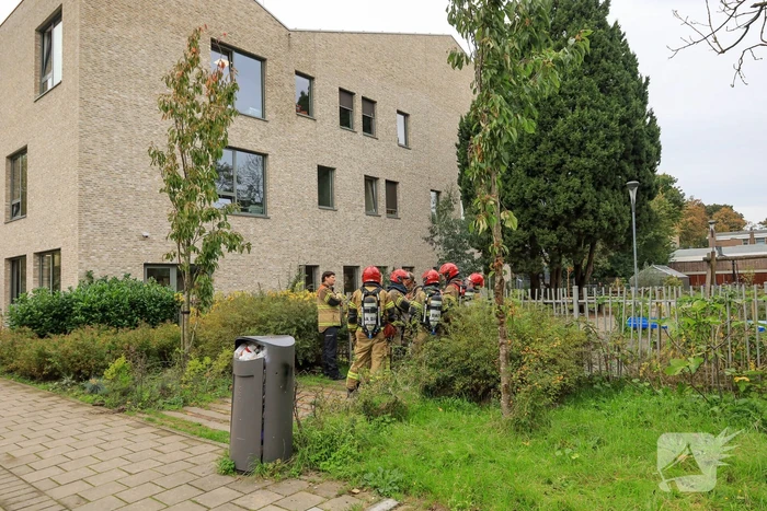 School ontruimd vanwege brand
