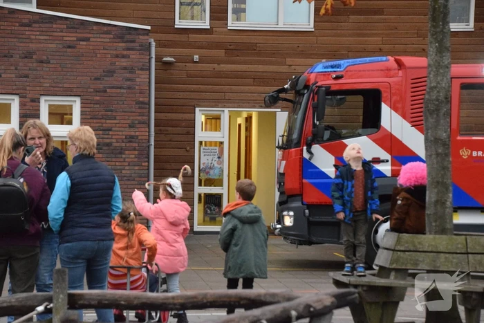 Basisschool De Zeester ontruimd vanwege brand