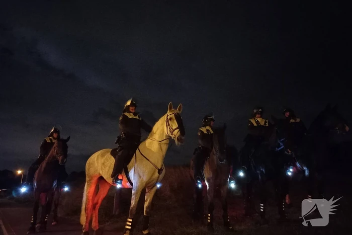Massale politie-inzet tijdens bekerduel quickboys-nac breda