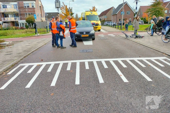 Fietser gewond bij aanrijding