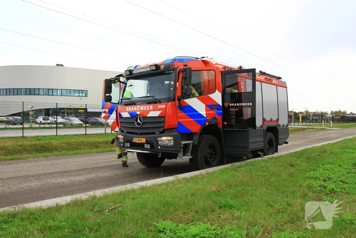 Bloedende zwaan houdt hulpdiensten bezig