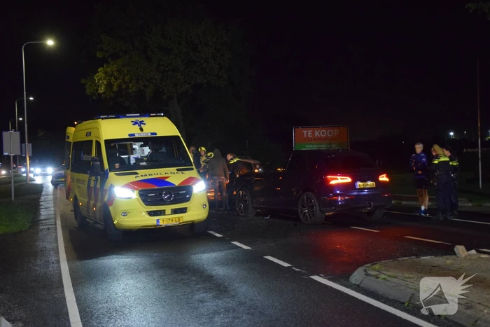 Persoon gewond bij ongeval tussen twee voertuigen