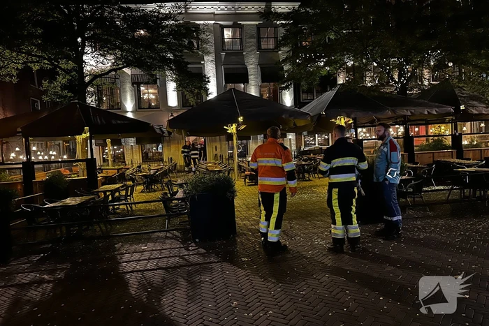 Hulpdiensten groots ingezet voor incident met gevaarlijke stoffen bij restaurant