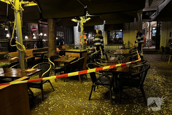 Hulpdiensten groots ingezet voor incident met gevaarlijke stoffen bij restaurant