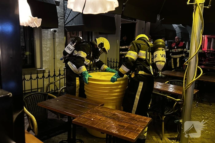 Hulpdiensten groots ingezet voor incident met gevaarlijke stoffen bij restaurant