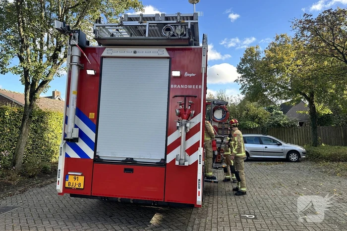 Fikse schade aan schuur door omvallende boom