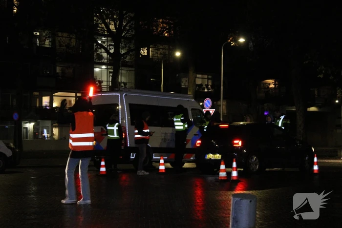 Politie en Douane houden verkeerscontrole