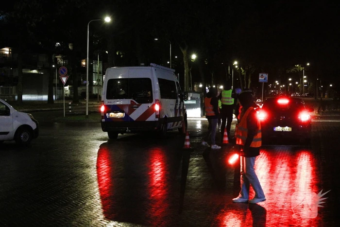 Politie en Douane houden verkeerscontrole