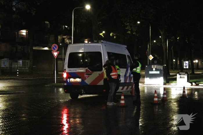 Politie en Douane houden verkeerscontrole