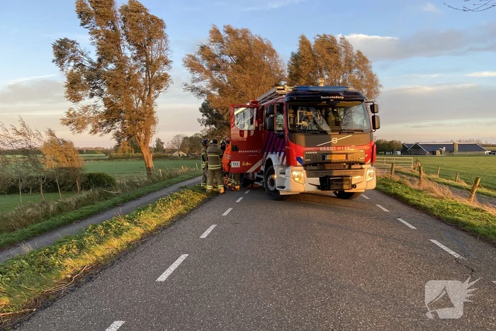 Brandweer ingezet voor afgebroken tak