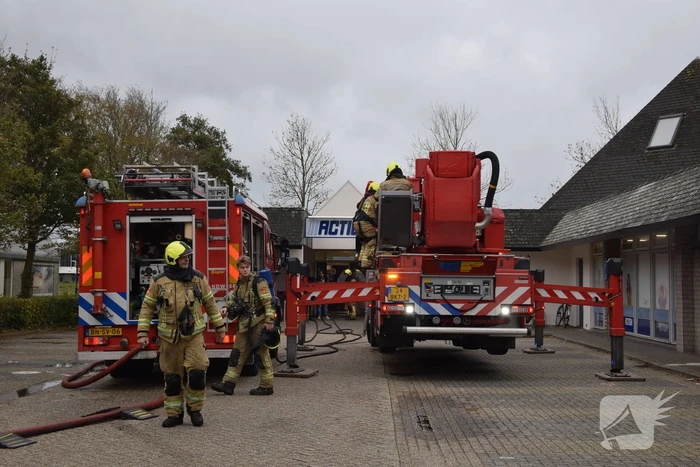 Winkelpand ontruimt vanwege rookontwikkeling