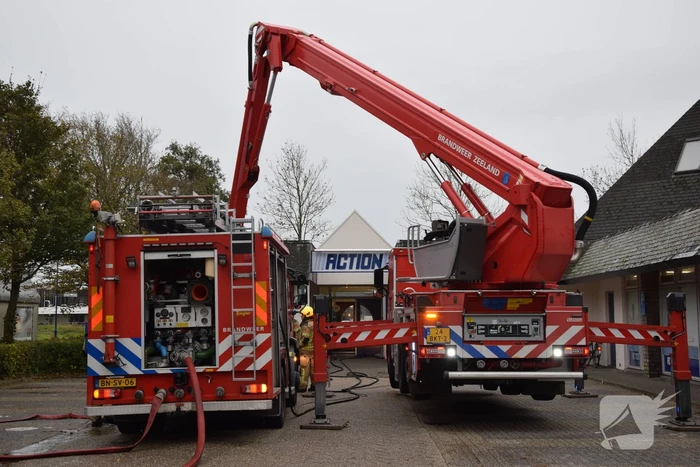 Winkelpand ontruimt vanwege rookontwikkeling