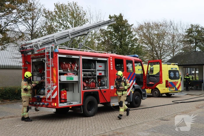 Winkelpand ontruimt vanwege rookontwikkeling