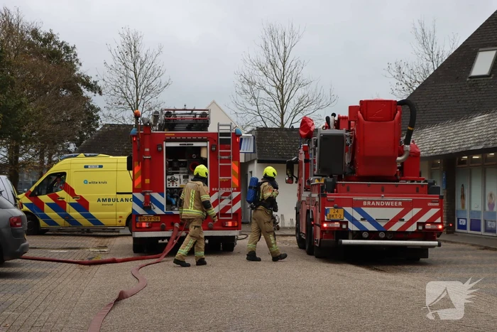 Winkelpand ontruimt vanwege rookontwikkeling