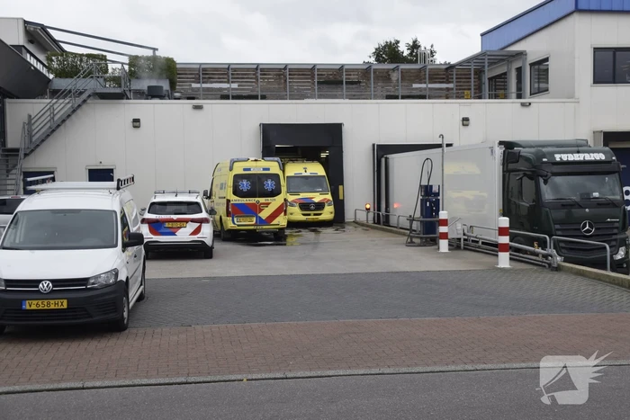 Traumateam ingezet voor incident in bedrijfspand
