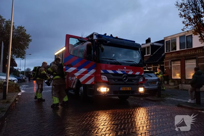 Brandweer ingezet voor woningbrand