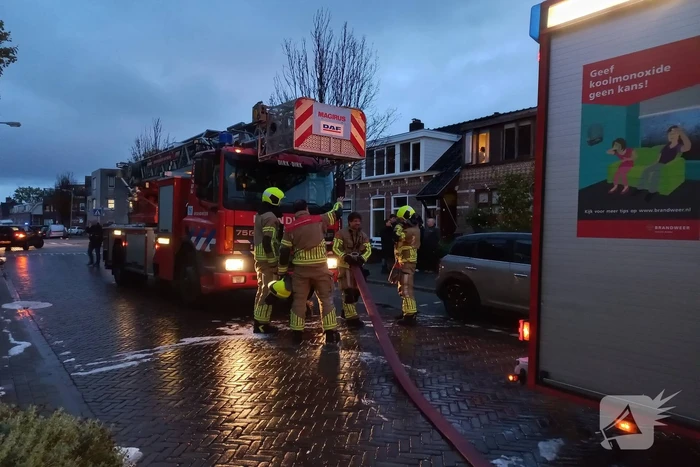 Brandweer ingezet voor woningbrand