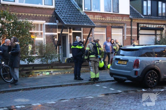Brandweer ingezet voor woningbrand
