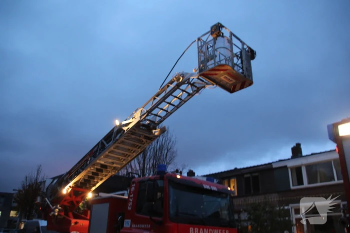 Brandweer ingezet voor woningbrand