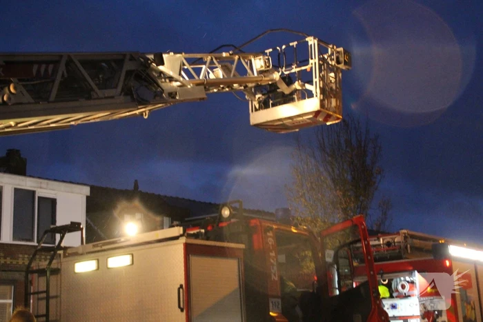 Brandweer ingezet voor woningbrand