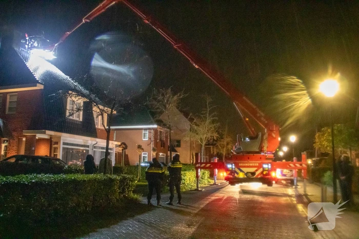 Brandweer ingezet voor brand in schoorsteen