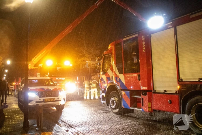 Brandweer ingezet voor brand in schoorsteen