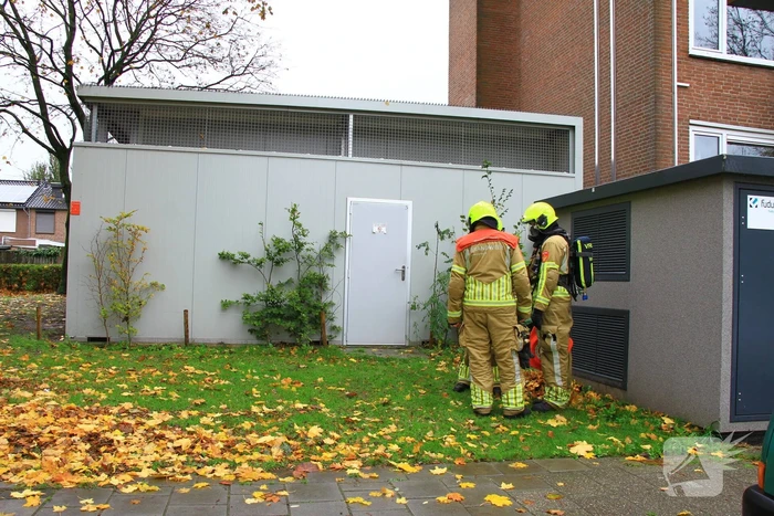 Brandweer verricht onderzoek naar lucht van propaangas