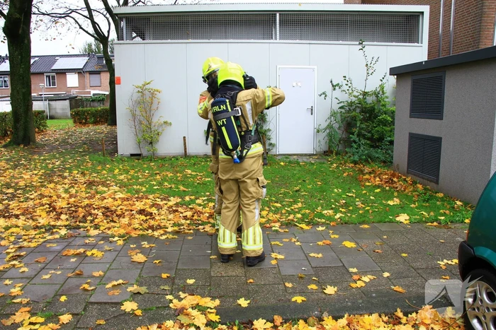 Brandweer verricht onderzoek naar lucht van propaangas
