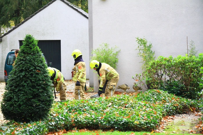 Rookontwikkeling bij brand in schoorsteen