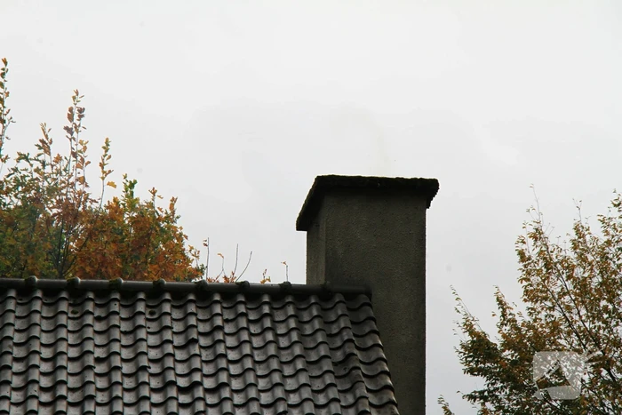 Rookontwikkeling bij brand in schoorsteen