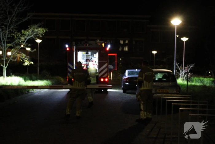 Brand in kelder van flat