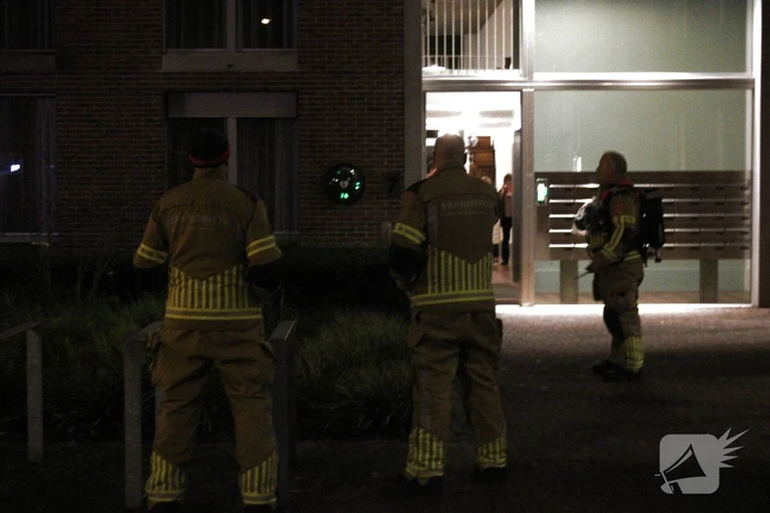 Brand in kelder van flat