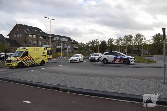 Fietser geschept door automobilist